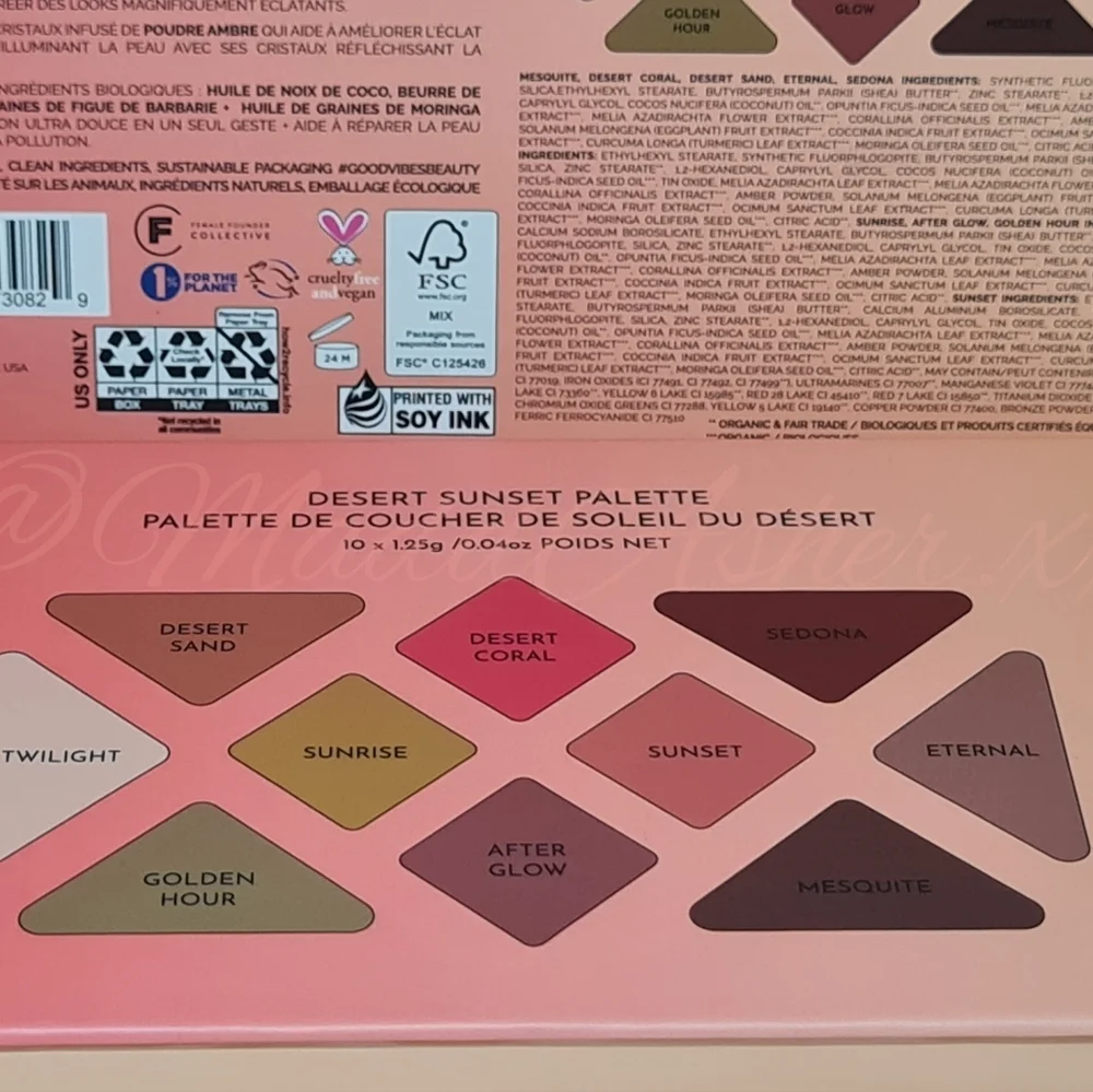 Athr Beauty: Desert Sunset Palette BNIB